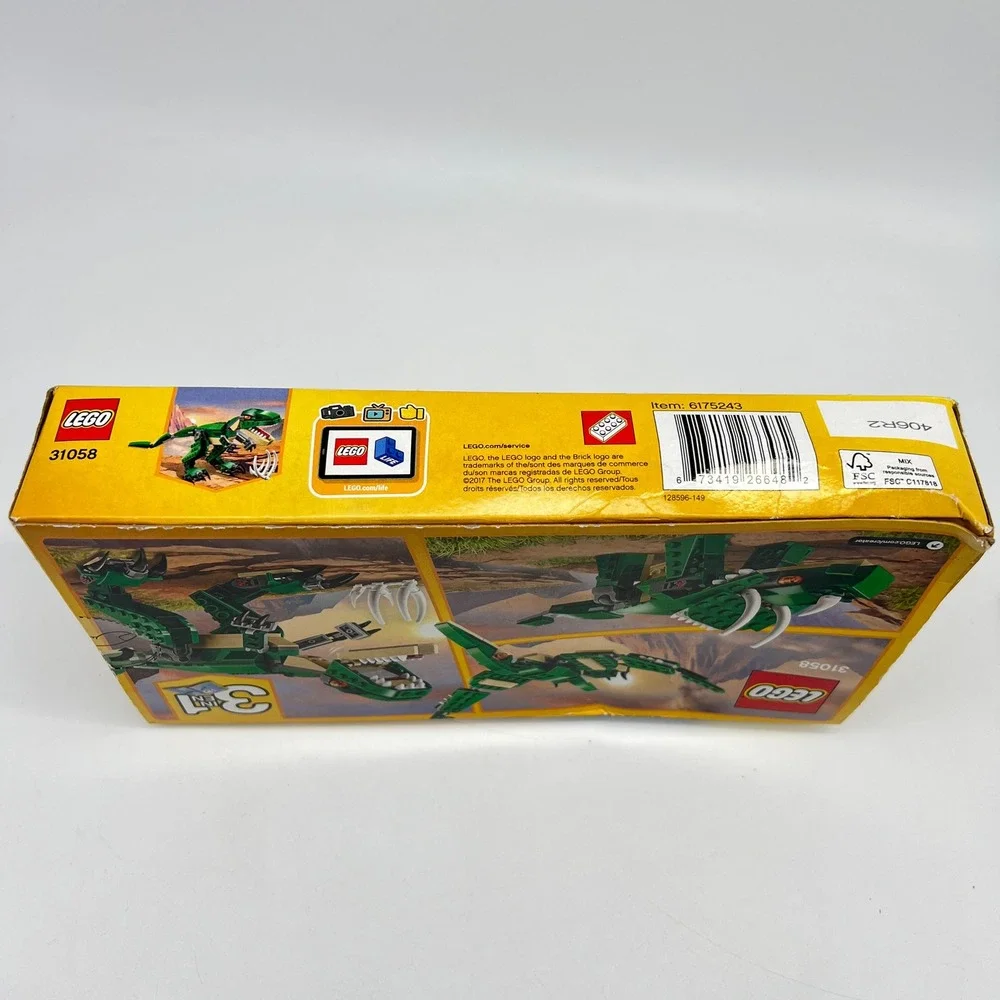 LEGO Creator Mighty Dinosaurs 31058 2017 Kids 3-in-1 Building Toy Set